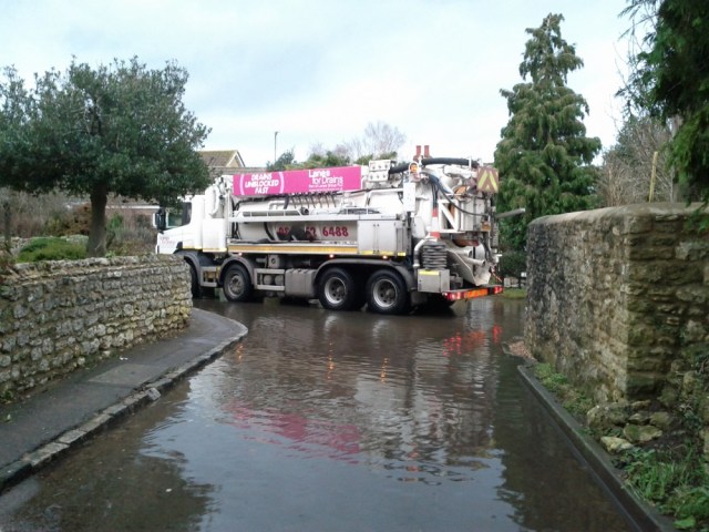 Sewer emptying 25.12.12